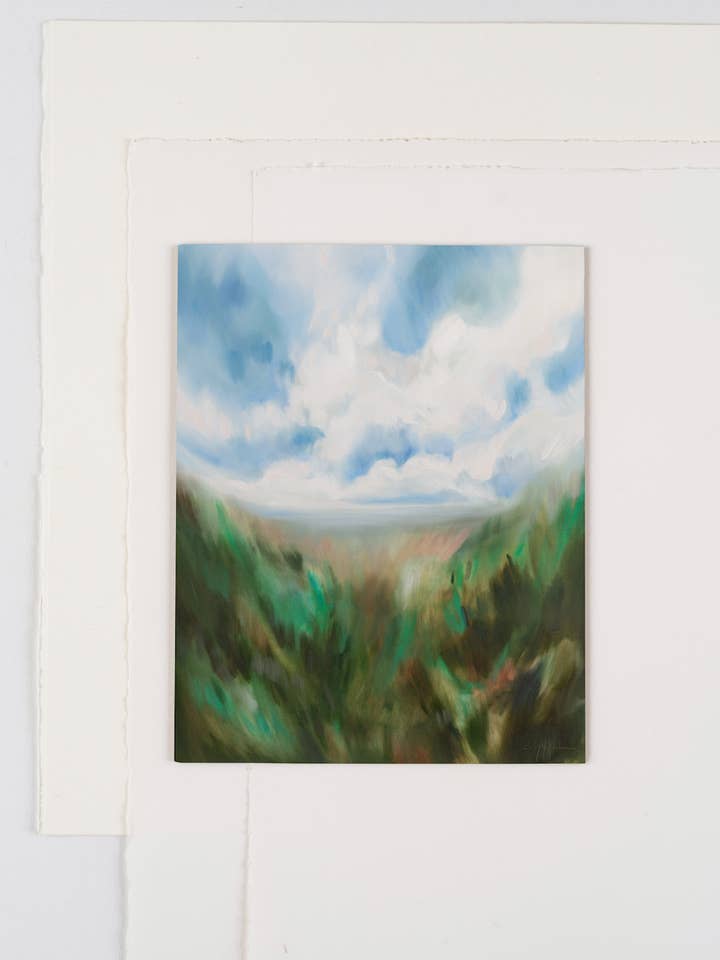 "Peace Is No Accident" A Canvas Print by Emily Jeffords for wholesale by Emily Jeffords