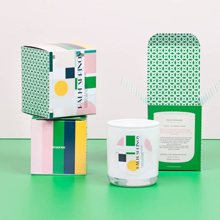 RESORT LUXE CANDLE - PALM SPRINGS for wholesale by DAN300