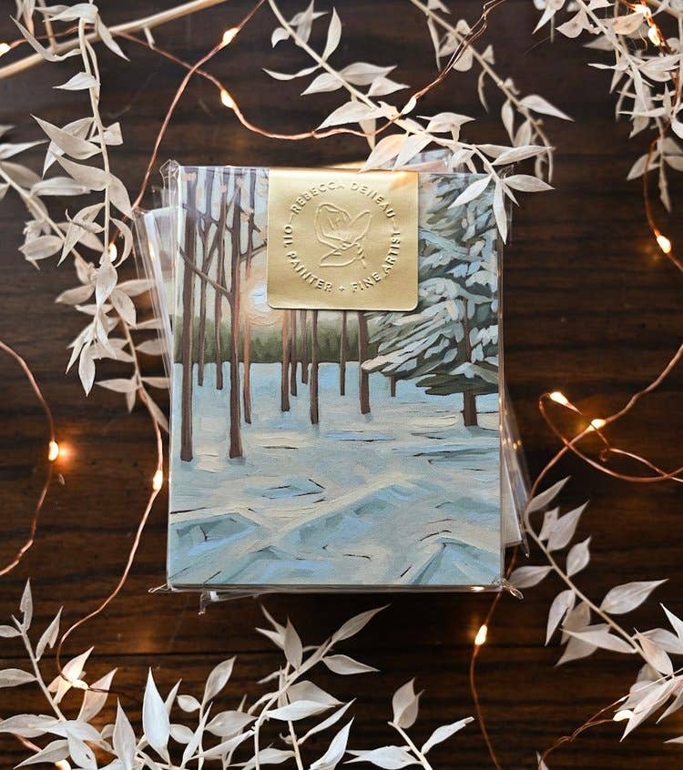 Rebecca Deneau - Wholesale Stationery/Notecard Set - Winter Note Card Set