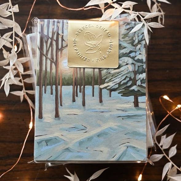Rebecca Deneau - Wholesale Stationery/Notecard Set - Winter Note Card Set0