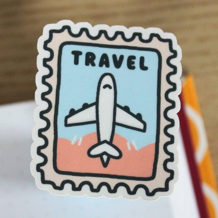 x The Fancy Firefly - Wholesale Sticker - Reisstempel – Waterdichte Uitgesneden Sticker0