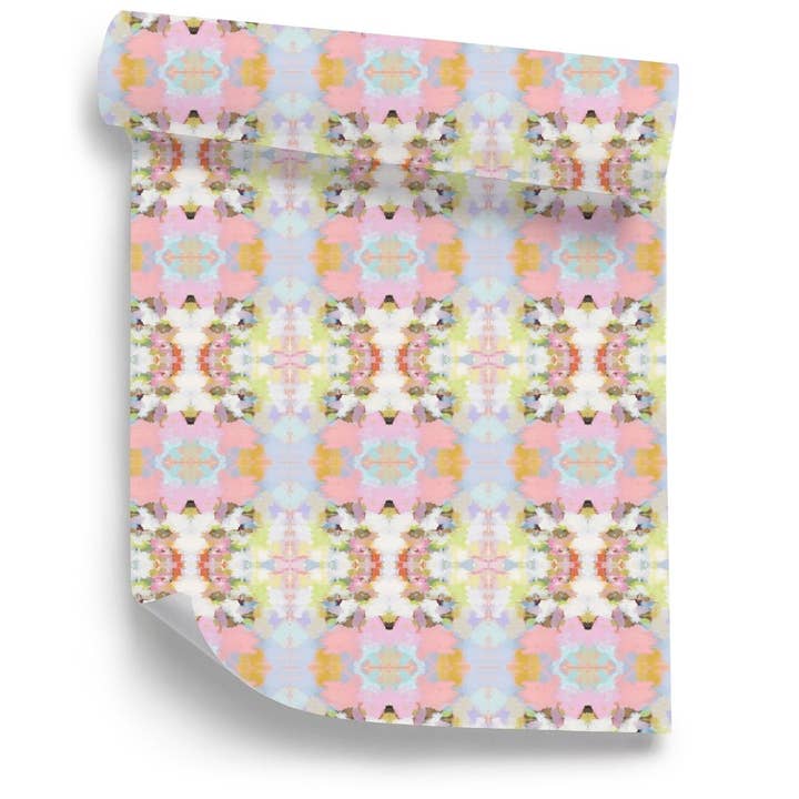 Laura Park Designs - Vendita all'ingrosso Carta da parati - Carta da parati adesiva rosa Brooks Avenue1