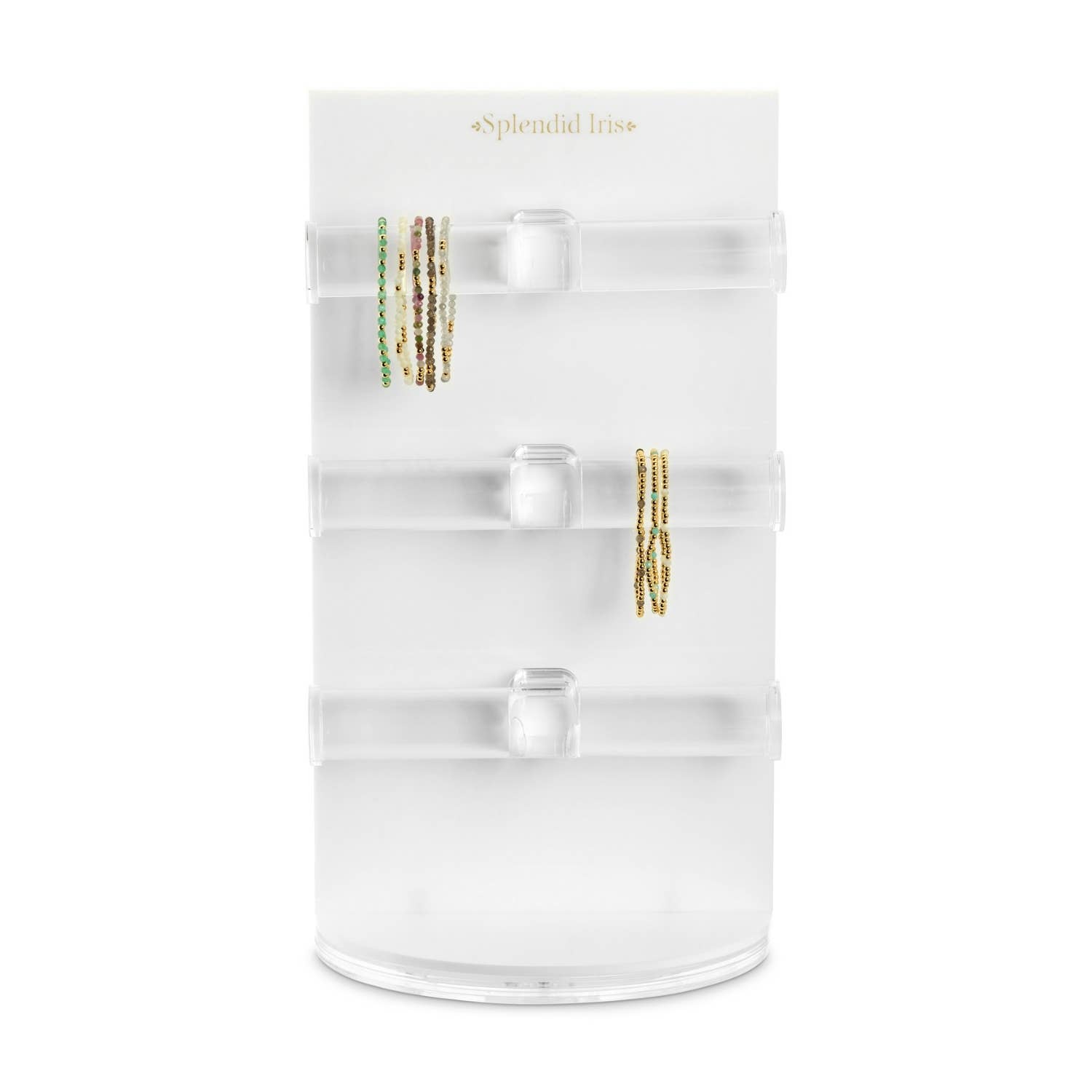Splendid Iris - Wholesale Retailer Display - Jewelry - Branded 5 Bar Bracelet Spinner1