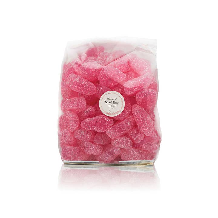 Vinoos - Wine Stories - Vendita all'ingrosso Caramelle gommose - Gomma da Masticare al Vino Rosé Frizzante - Sacchetto Degustazione (NON IN VENDITA)