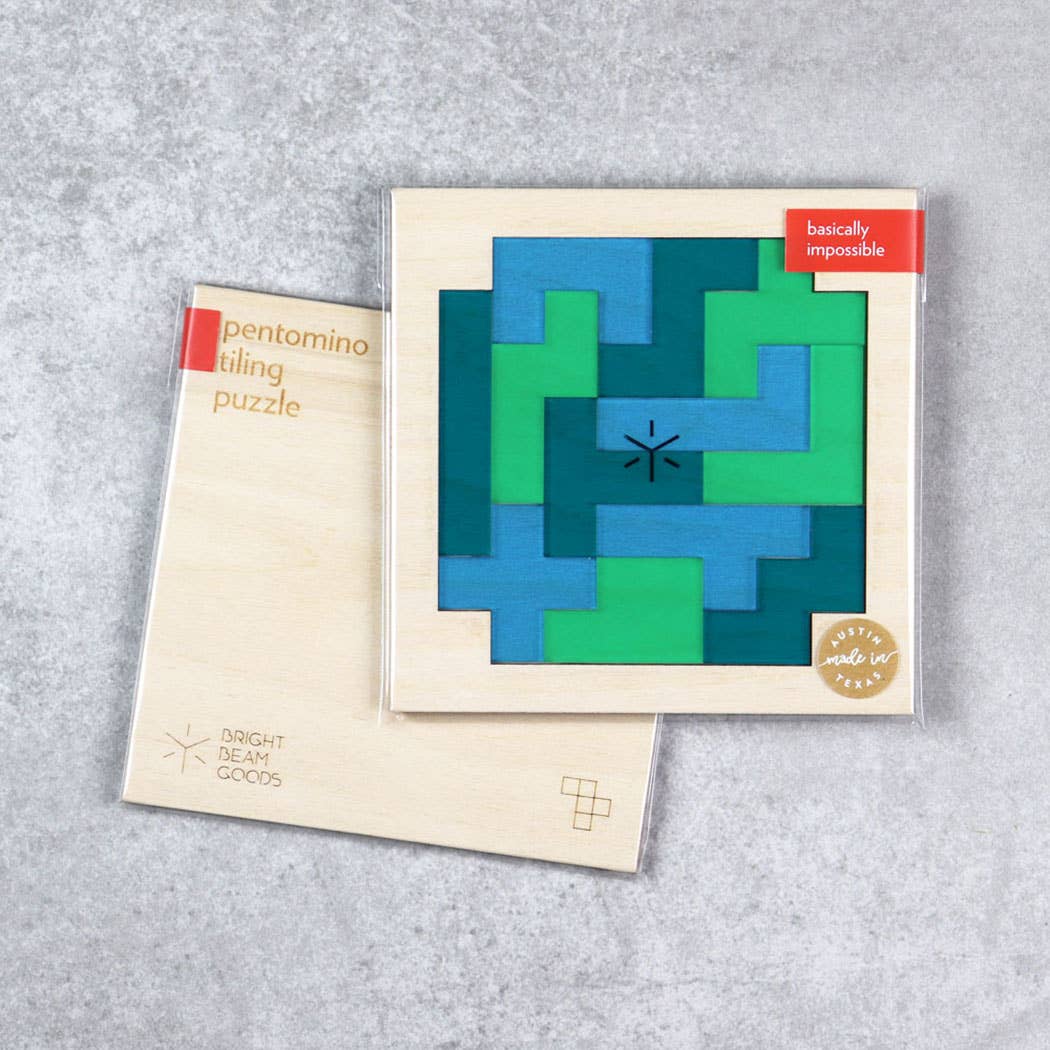 Bright Beam Goods – Großhandel Puzzle - Erwachsene – Im Grunde unmögliche quadratische Pentomino-Rätsel1
