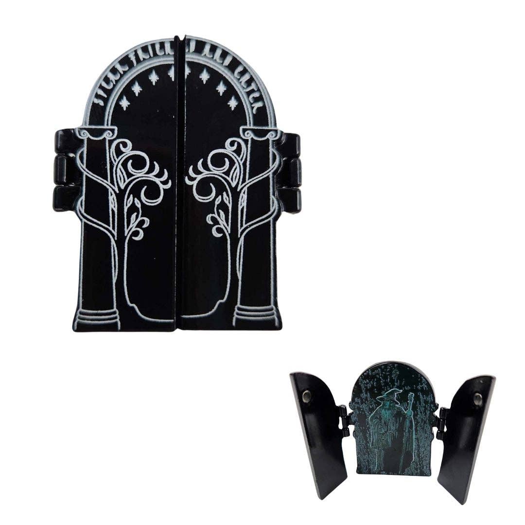 Collector's Outpost - Wholesale Lapel Pin/Button - Lord of the Rings Doors of Durin Pin0