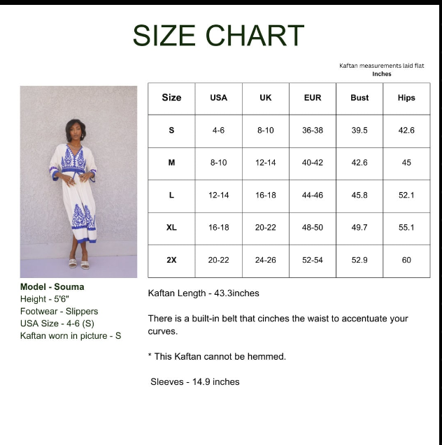 Gipci - Wholesale Kaftan - Women's - White Tunic Embroidered Kaftan, Bohemian Embroidery4