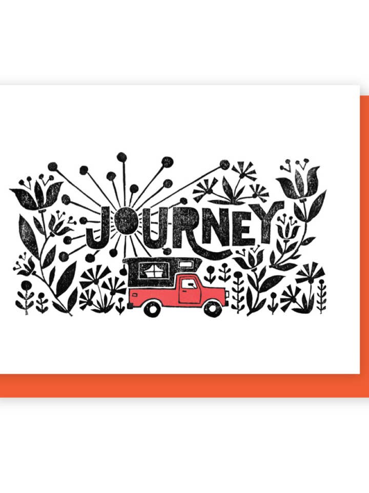 Journey Greeting Card for wholesale by Tori Tornado