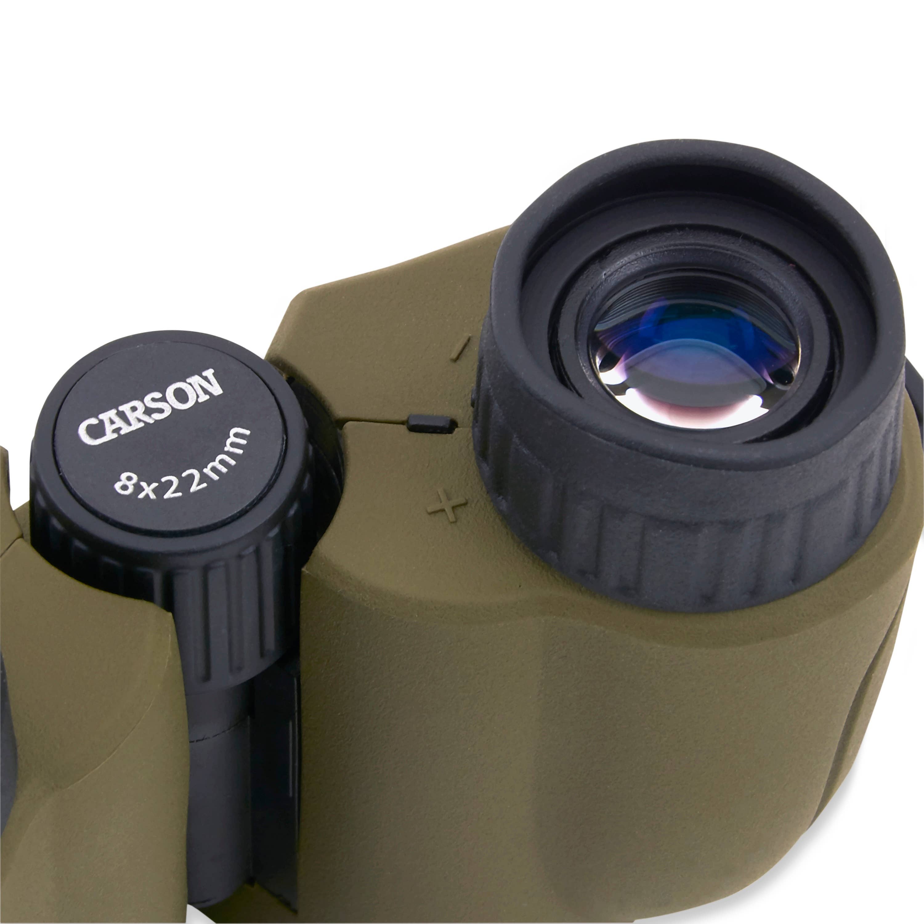Carson - Wholesale Binoculars - 8x22mm Magnification, Lightweight and Compact Binoculars3