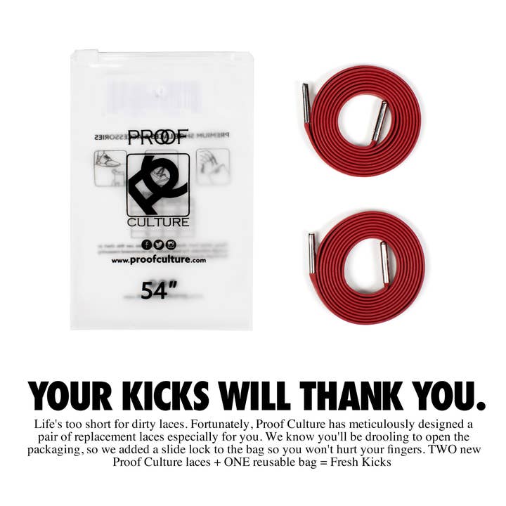 Proof Culture - Wholesale Shoelaces – Unisex - Luxury Leather Shoe Strings2