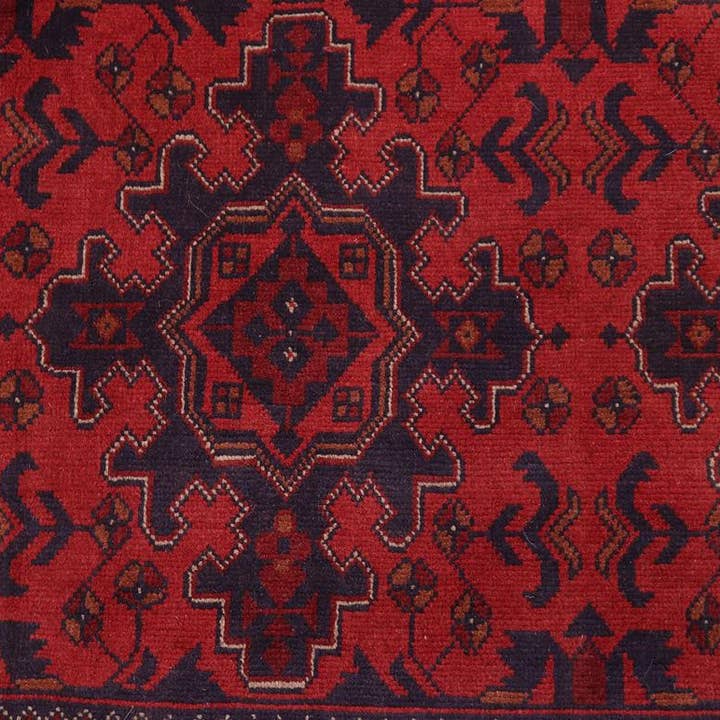 Rustic Biljik Khal Mohammadi Lynna Wool Rug - 4'11'' x 6'6'' for wholesale by Arshs Fine Rugs