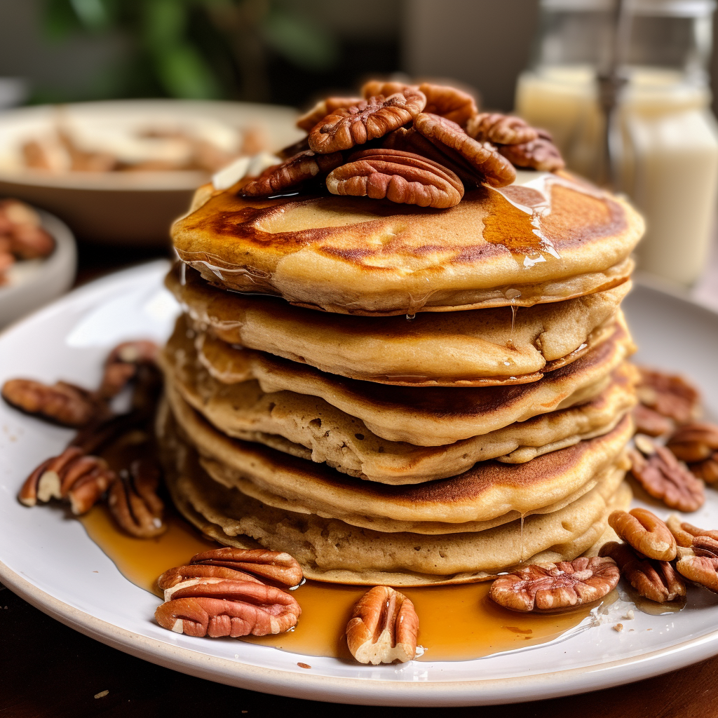 Vicky Cakes Pancake & Waffle Mix - Vente Préparation pour pancakes - Mélange à crêpes et gaufres aux pacanes sans gluten1