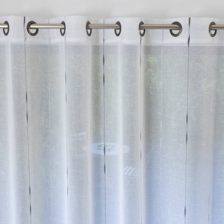 IPC TEXTILES - Wholesale Curtain - PAPI Curtain - Grey Collar - 200 x 260 cm1