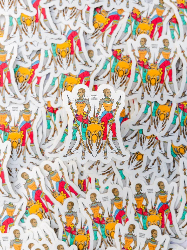 Autocollant Vinyle Abeille Garde pour la vente par Sonoma County Bee Company