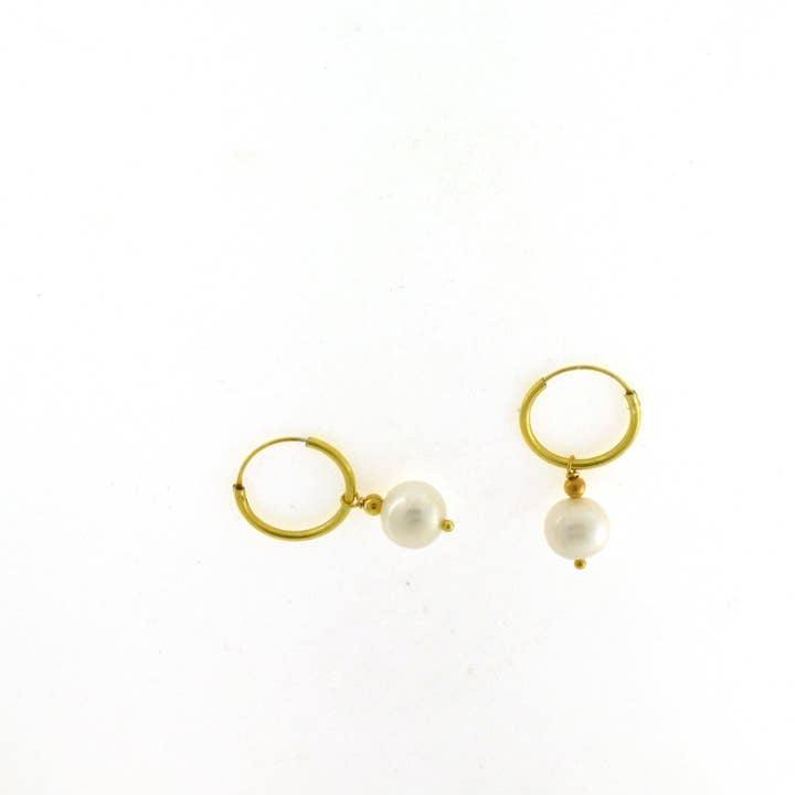 Yneda Jewels – Brincos de argola por atacado – Brincos de pérolas, brincos de prata 925, argolas de pérolas.5