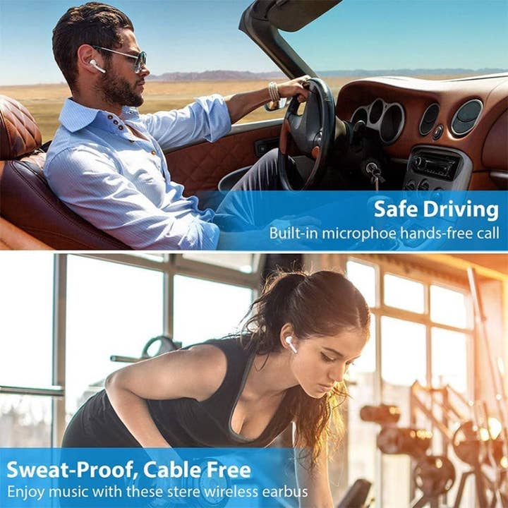 Xpress Tech Cell Accessories XT - Wholesale Headphones - i12 TWS Bluetooth Earphone with Charging Box5