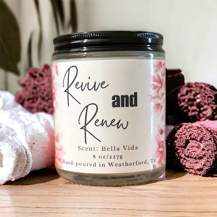 Grant Candle Co. - Wholesale Jar/Filled Candle - Bella Vida-8oz0