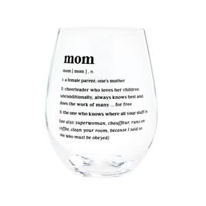 Mom Juice Wine Tumbler With Lid, Mom's Magic Juice Cup