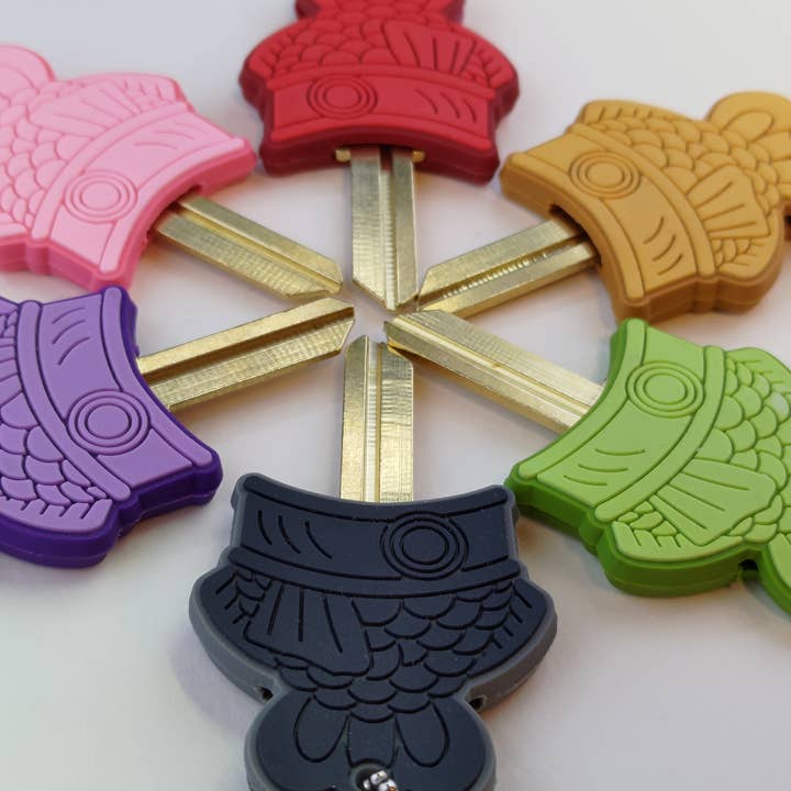 Taiyakey Keycaps - Sleutelhoezen in de vorm van een vis voor wholesale door Opalescent Eel Illustration & Design