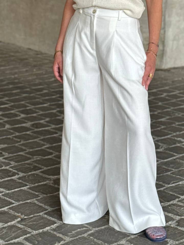 Calças Clio Panna por atacado de Mon Col Anvers