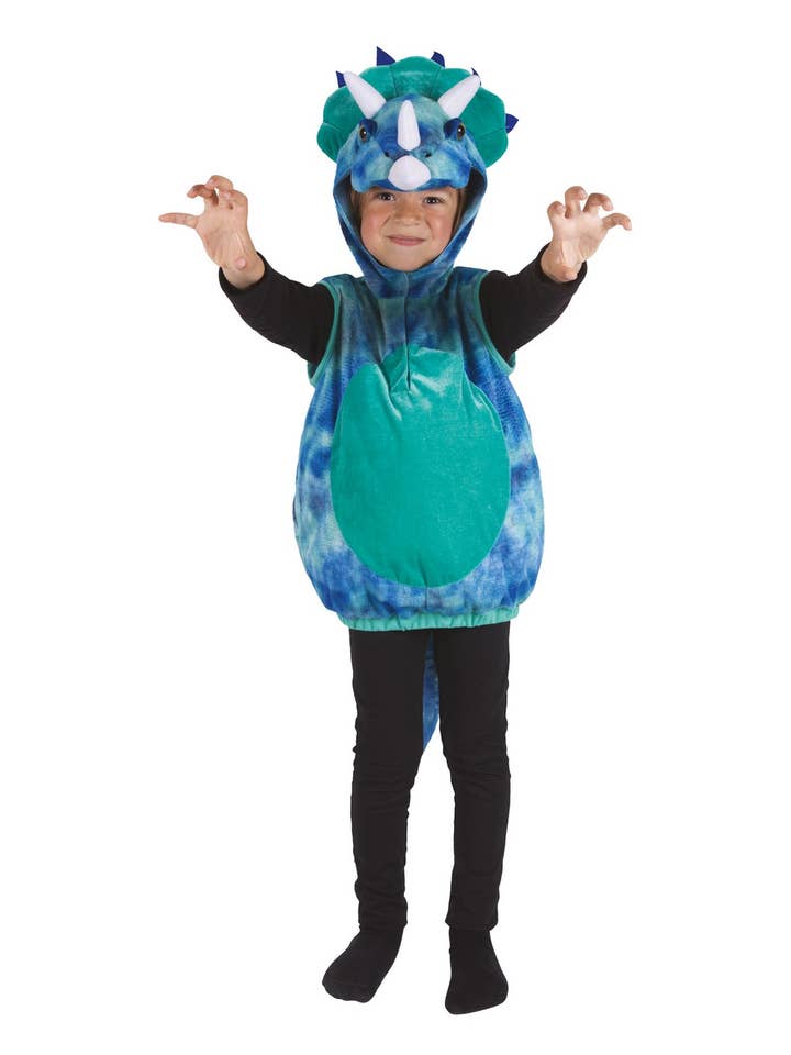 Triceratops-Kostüm - Kind - 3/4 Jahre für den Großhandel von P'tit Clown