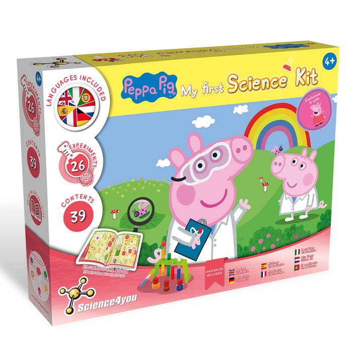 Science4you – wholesale Toy set – Kids – Peppa Pig My First Science Kit - Toy for Kids (7 languages)