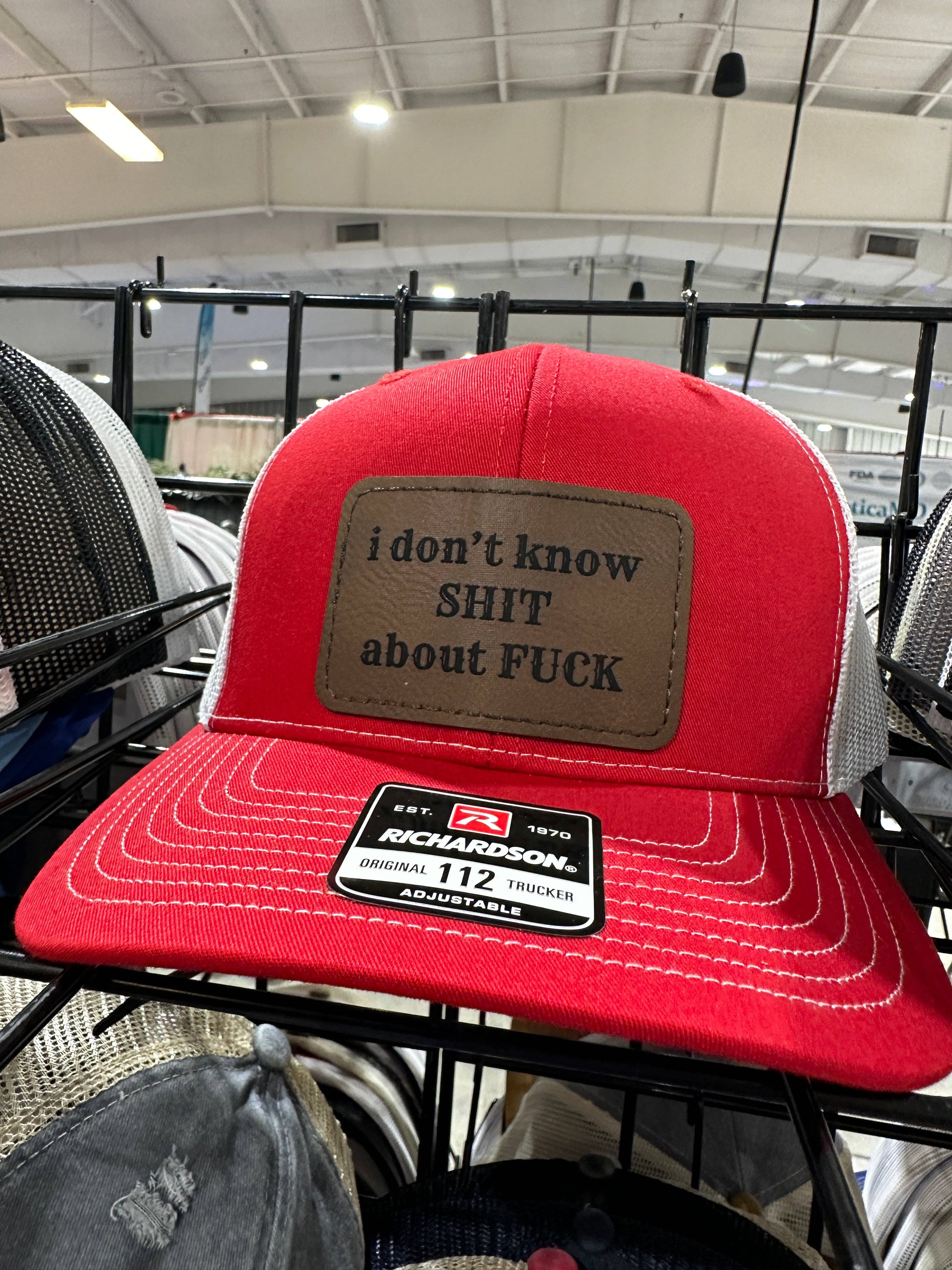 Designed To Flaunt - Wholesale Trucker Hat - Men's - I Don't Know "S" About "F" Men's Richardson 112 Trucker Hat6