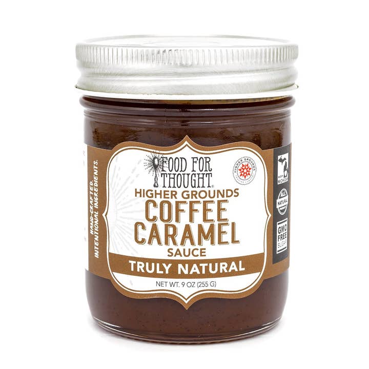 Food For Thought - Wholesale Caramel Sauce - Truly Natural Coffee Caramel Sauce