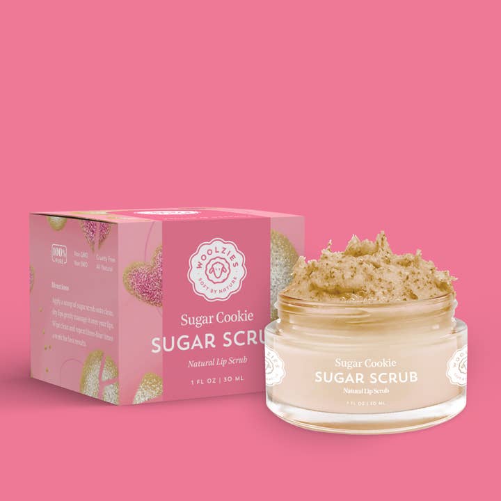 Woolzies - Wholesale Lip Scrub/Polish - Sugar Cookie Lip Scrub 1oz.