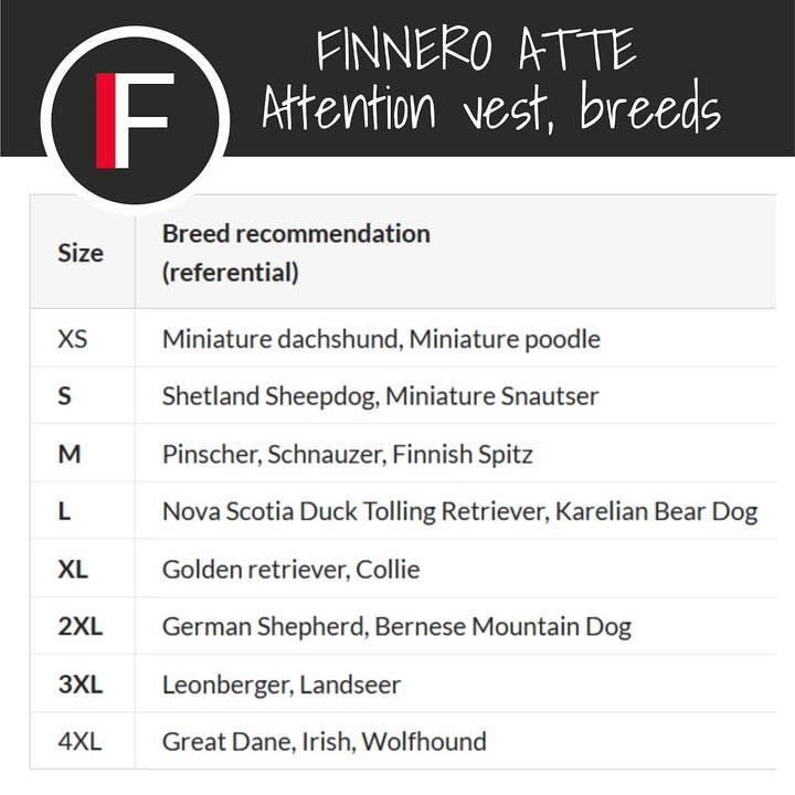FINNERO - Wholesale Pet Vest - Dog - FINNERO ATTE Reflective Dog Attention Vest, 3 colors18