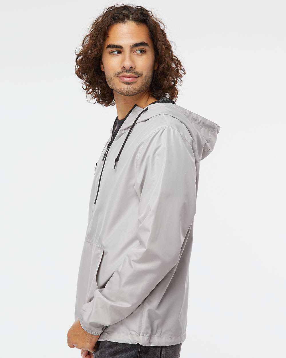 Lucky Avocado - Wholesale Windbreaker - Men's - Lightweight Quarter-Zip Windbreaker Pullover Jacket3