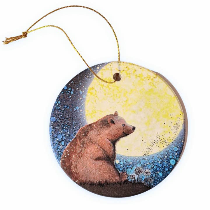 By Jo Crafts – wholesale Christmas decoration – Wolf & Bear Tree Hanging Decoration11