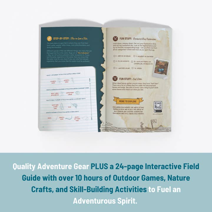 Wild Life Outdoor Adventures - Wholesale Toy Set - Kids - Bold Explorer Outdoor Adventure Kit