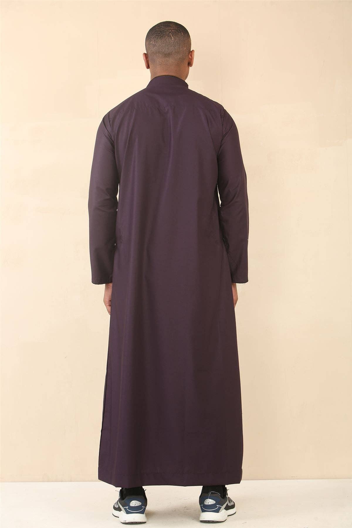 Infinity Leather (Upperclass Fashions Ltd) - Wholesale Robe - Men's - Mens Thobe Jubba Emirati Islamic Arabic Eid Embroidery Kaftan Jubbah Robe3