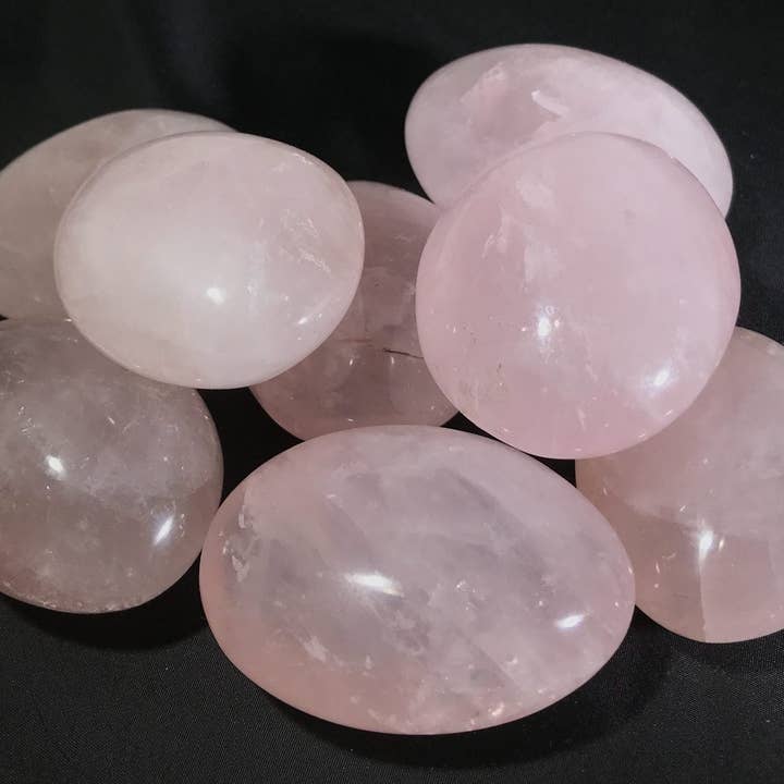 Quasar Gems USA - Wholesale Spiritual Stone/Crystal - Rose Quartz Gallets 1kg/2lbs