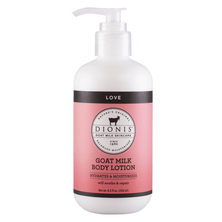Dionis Love Goat Milk Body Lotion, 8.5 oz. for wholesale by Dionis Goat Milk Skincare
