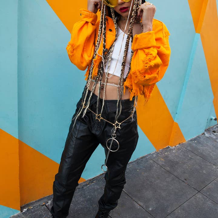 VidaKush - Wholesale Sunglasses/Glasses Strap – Women’s - Mini Disco Sunglasses Chain4