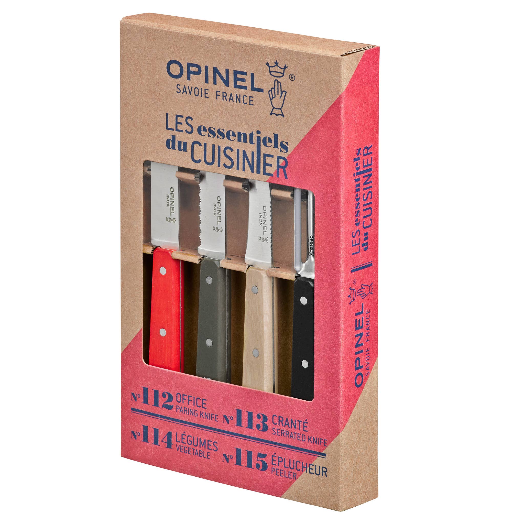 Opinel - Wholesale Knife Set - Les Essentiels Small Kitchen Knives Sets8