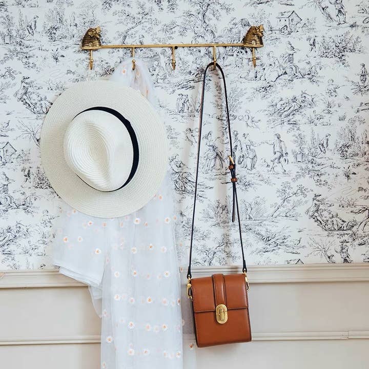 Vagabond Vintage - Wholesale Wall Hook - PEWTER BEE HOOK