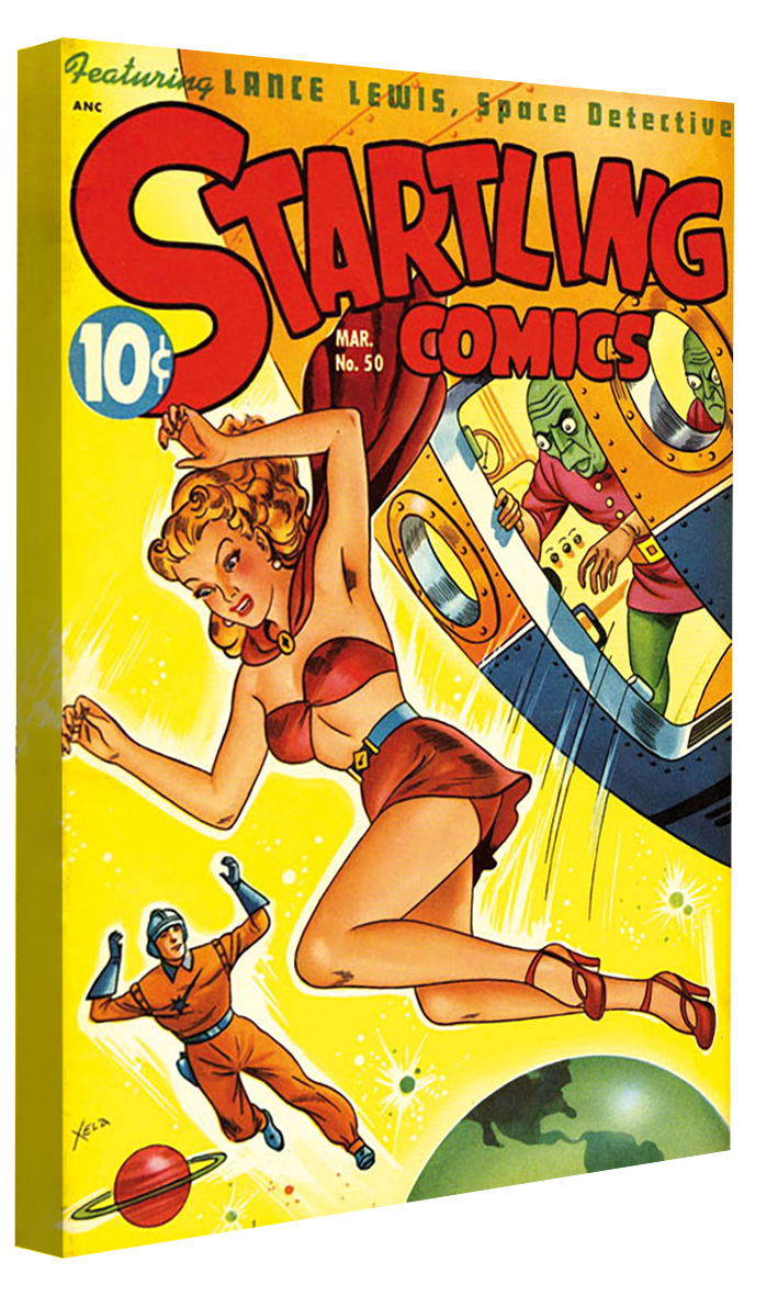 BLUE SHAKER - Wholesale Art Print - Comics - Startling 21