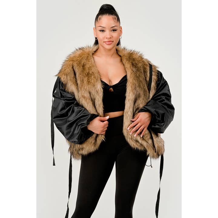 Le Bomber Réversible Luxe - Onyx & Renard pour la vente par DORCAS