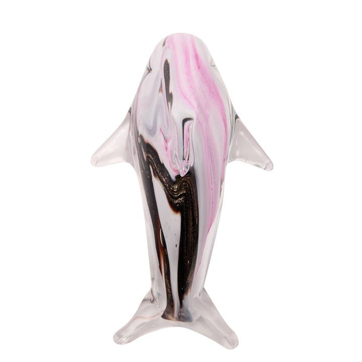 WIDDOP and Co. - Wholesale Decorative Figurine - Objets d'art Glass Figurine - Dolphin