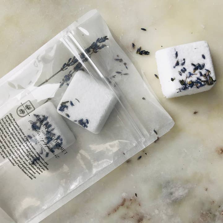 Cleanse Gourmet Fresh Bath Products - Wholesale Shower steamer/bomb - Pure Wellness Lavender + Peppermint Organic Shower Steamers