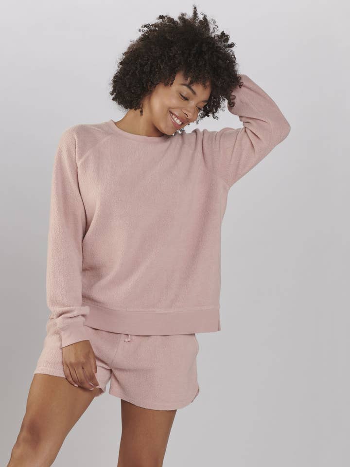 Boxercraft - Wholesale Sweatshirt - Women's - Ladies Fleece Out Crew: Solid3