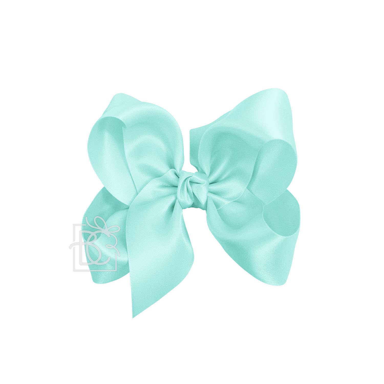 Beyond Creations, LLC - Wholesale Hair Bow - Kids - SATIN BOW ON CLIP112