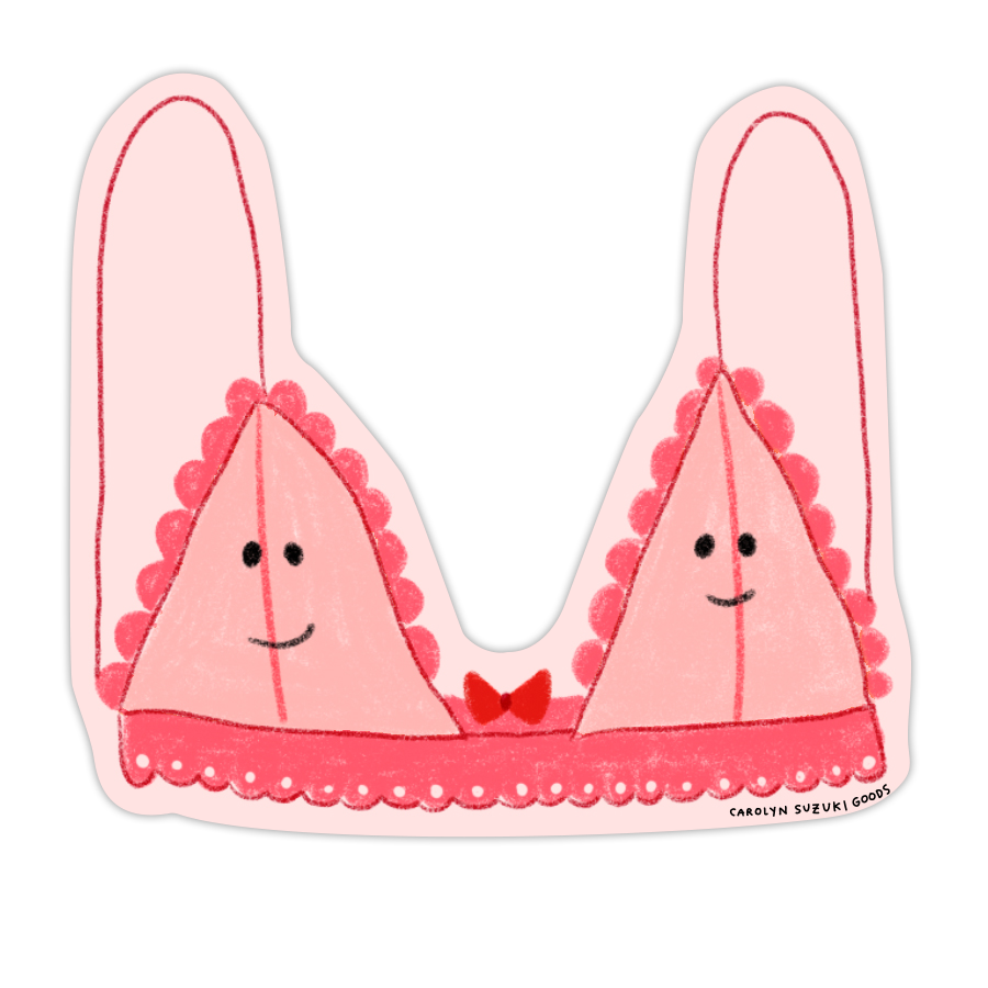 Carolyn Suzuki - Vendita all'ingrosso Adesivo - Cuties For My Boobies - Adesivo fustellato1