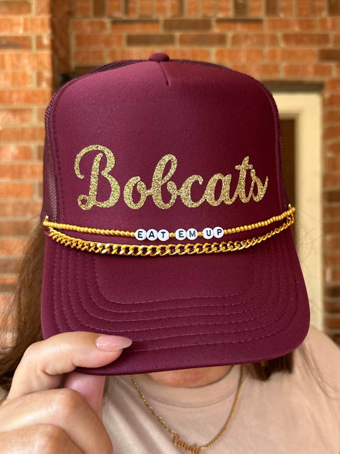 Bobcats Trucker Hat for wholesale by Very Cherry