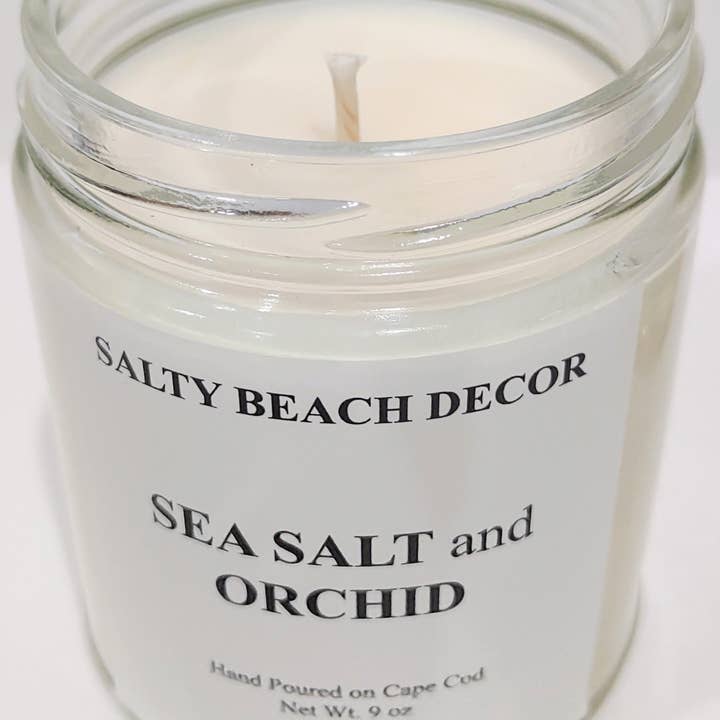 Zeezout en orchidee voor wholesale door Salty Beach Decor