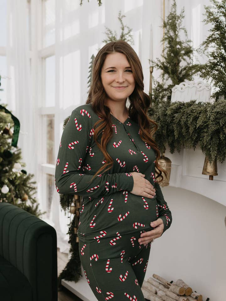 Forever French Baby - Wholesale Sleepwear Set - Women's - Women's Bamboo Pajamas | Candy Cane Lane7