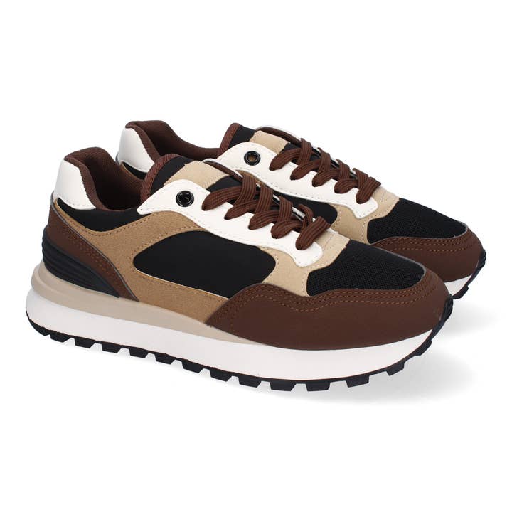 Bequeme schwarze flache Freizeitsportschuhe für Damen für den Großhandel von Brideluxe Mayorista